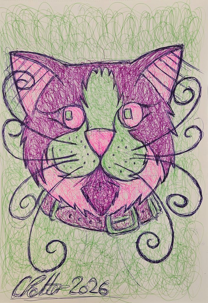 Neon cayos cat